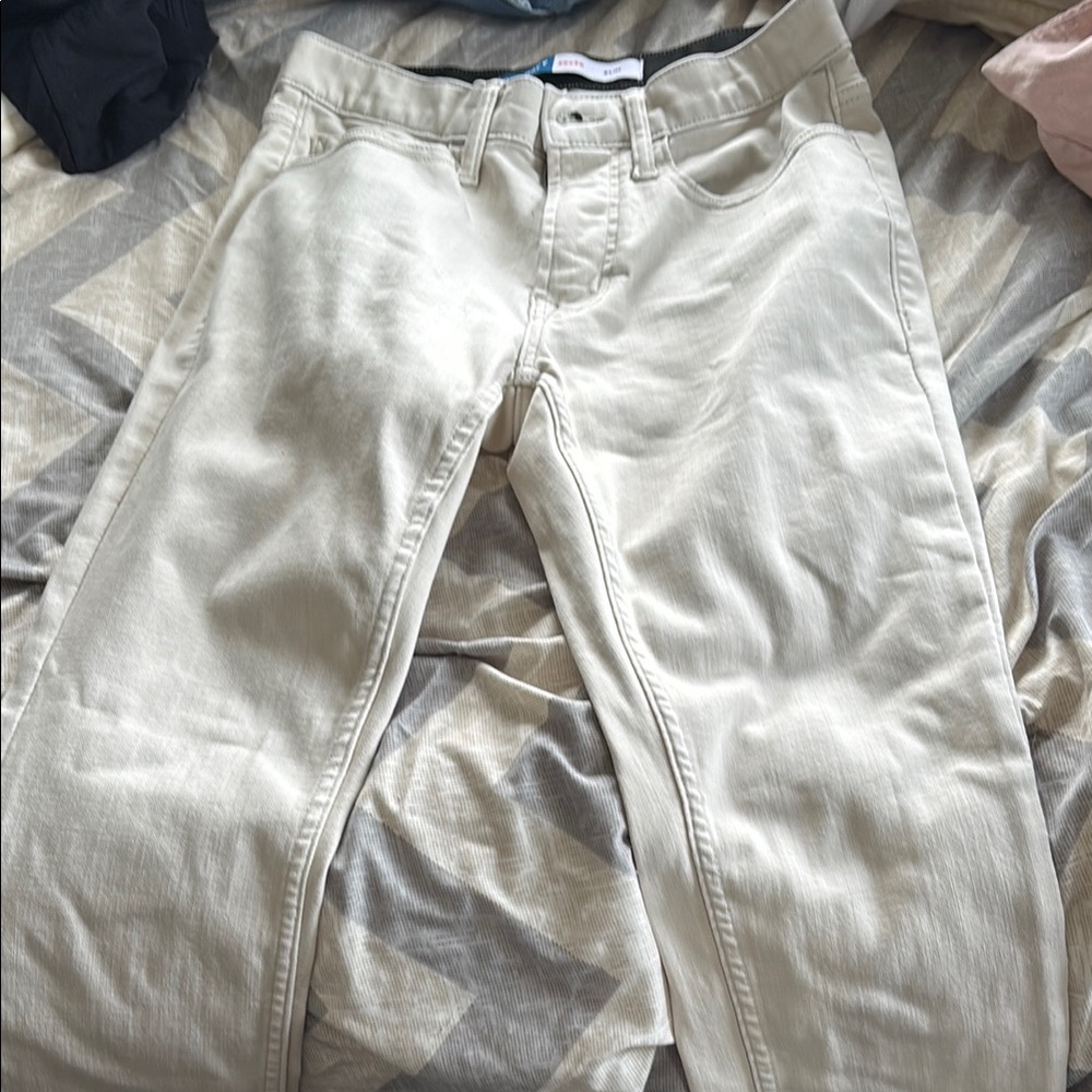 Men's Beige Pants